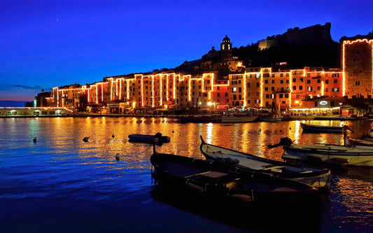 Porto Venere In Gold and Blue